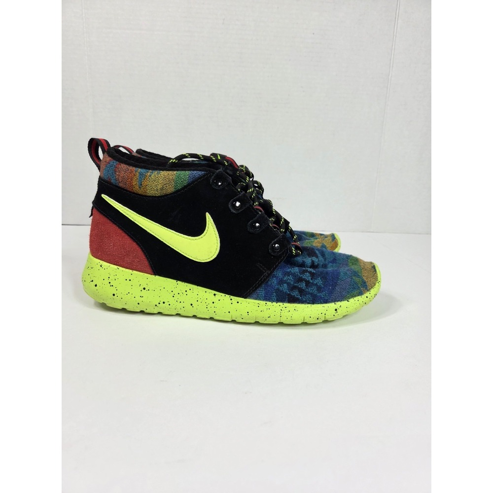 Nike X Pendleton Roshe One Mid Winter sneakers GS Youth 6.5y /= Women 8 Vtg 2015